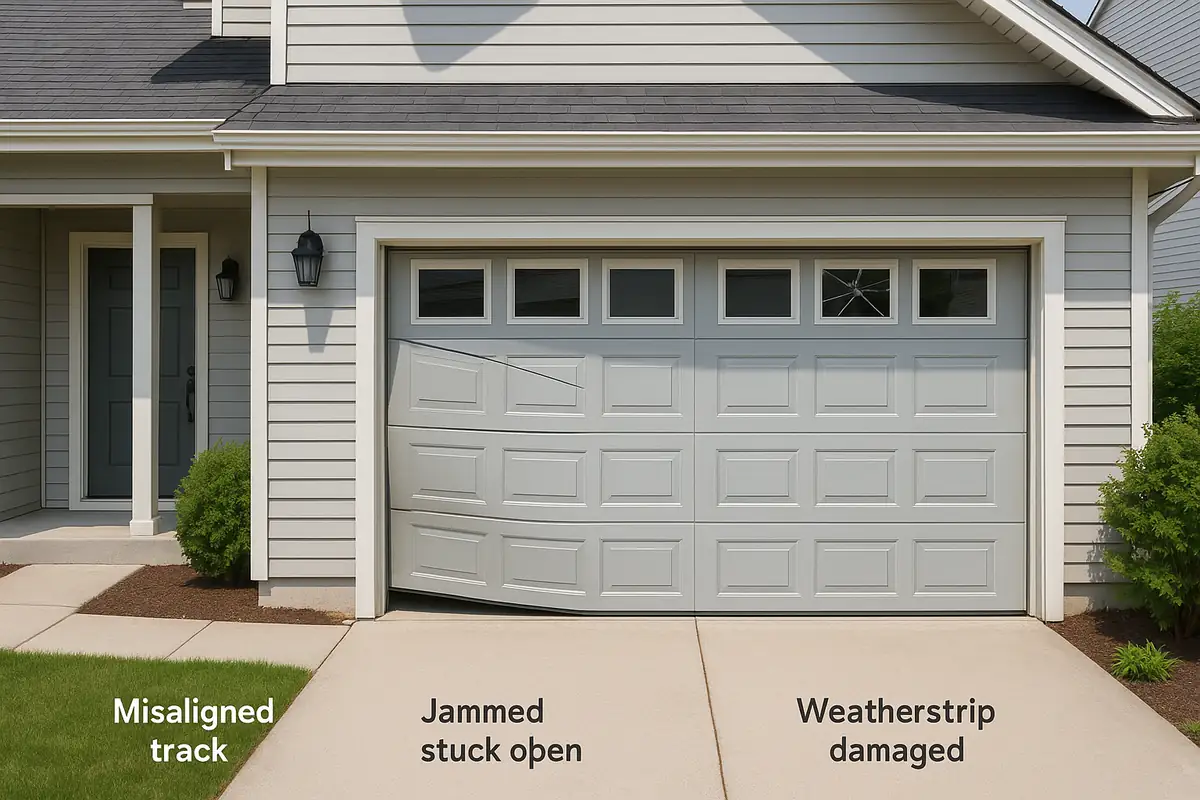 Common Garage Door Problems and How to Fix Them with Fixo Garage Door Repair