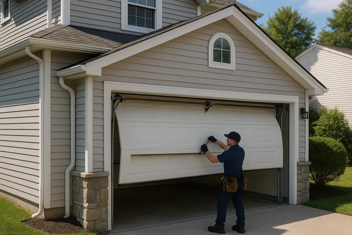 Emergency Garage Door Repairs in Los Angeles: What to Do