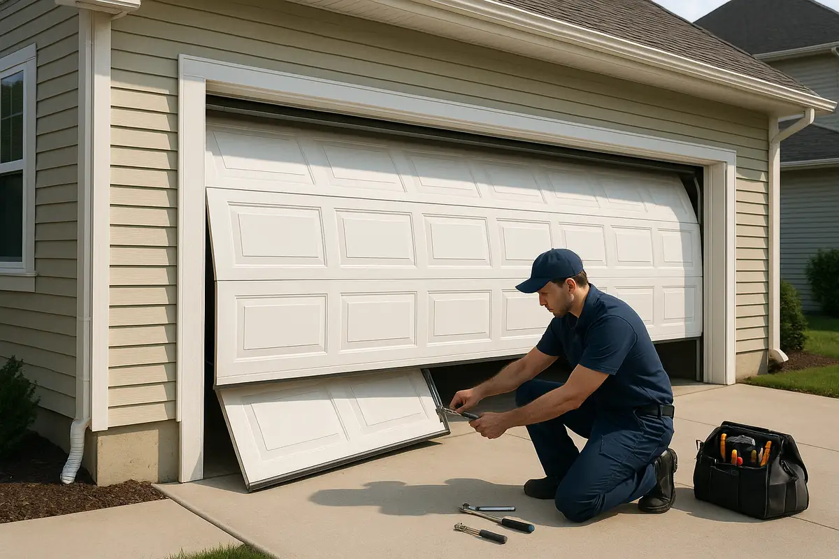 Emergency Garage Door Repairs in Los Angeles: What to Do