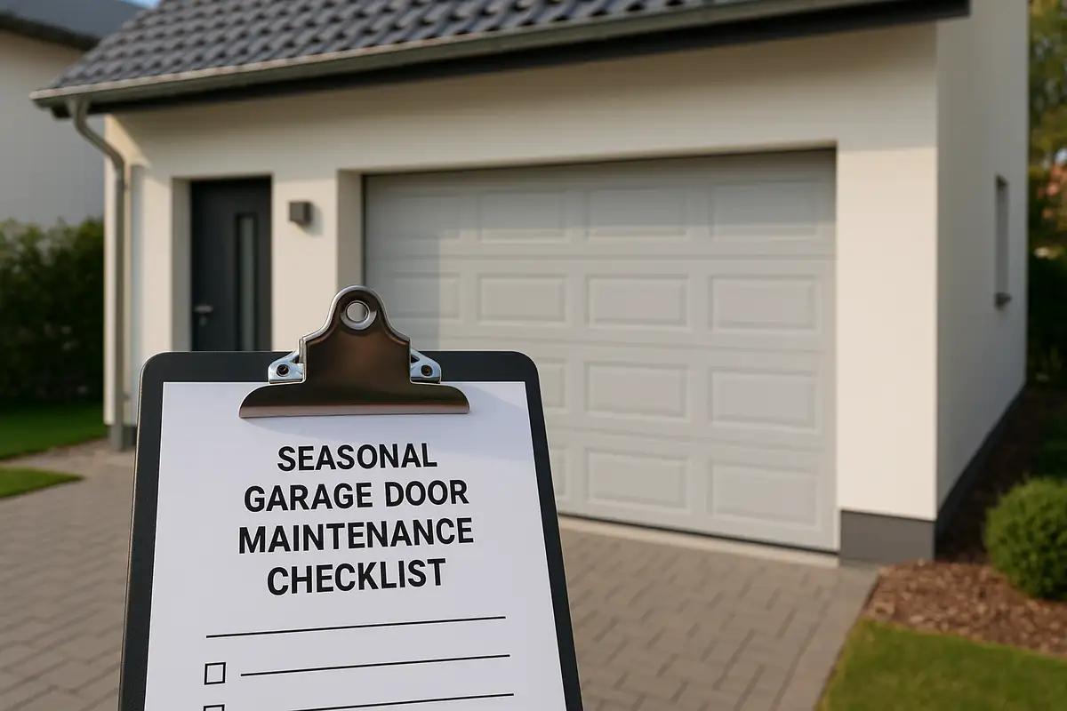 Seasonal Garage Door Maintenance Checklist for Los Angeles Homeowners