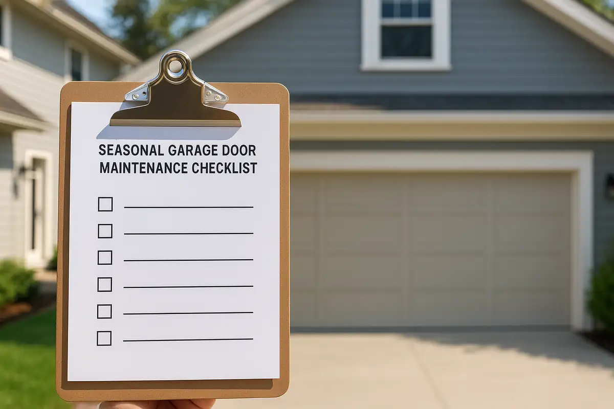 Seasonal Garage Door Maintenance Checklist for Los Angeles Homeowners
