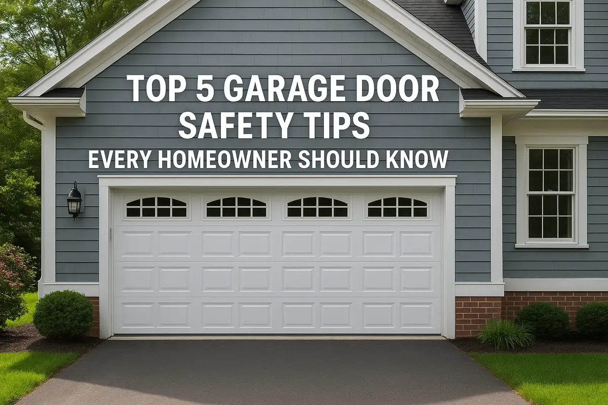 Top 5 Garage Door Safety Tips Every Los Angeles Homeowner Should Know