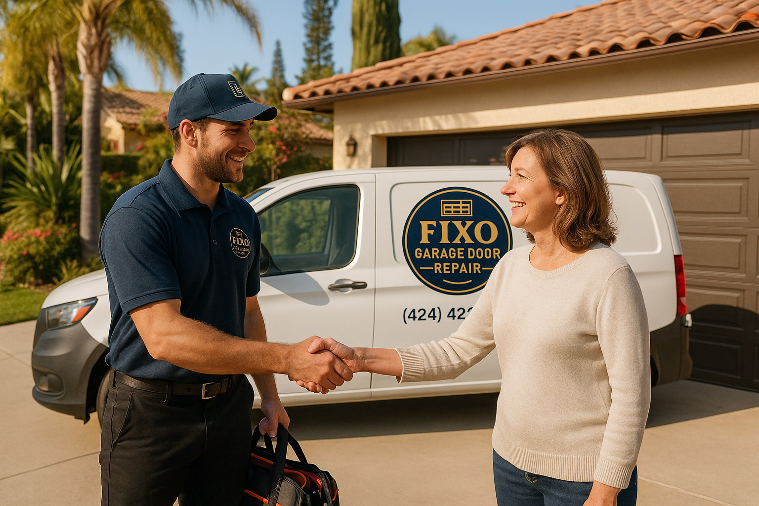 Garage door services in Los Angeles, CA