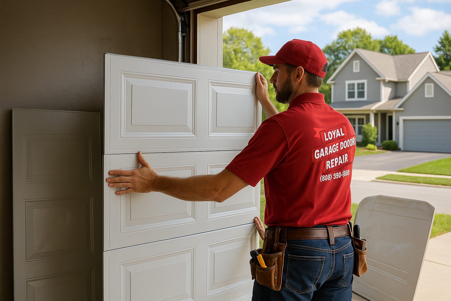 Garage Door Panel Replacement service in Los Angeles